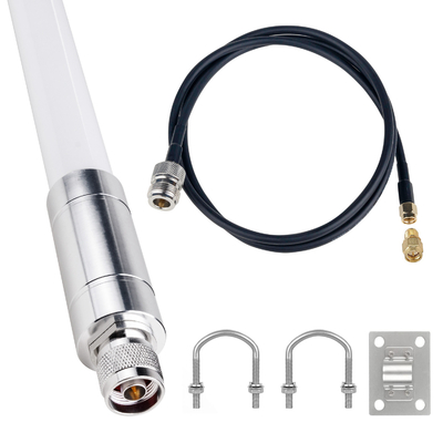 12Dbi 8dbi 5.8dbi Helium Hotspot Miner Outdoor Fiberglass Lora Antenna Kits 868mhz High Gain
