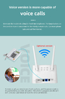 RJ11 Voice Volte Dual Sim Wireless CPE Unlocked LTE Wifi Router 4G With Battery