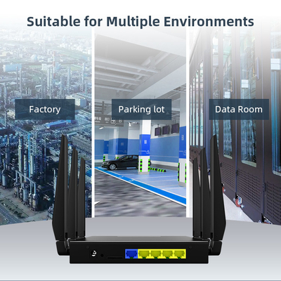 1200Mbps Cat4 Wireless Sim Card Unlocked Industrial WiFi Router With Metal Case