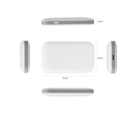 Outdoor Portable 4G Mobile Hotspot with Wifi Security WPA/WPA2 and Sms Support
