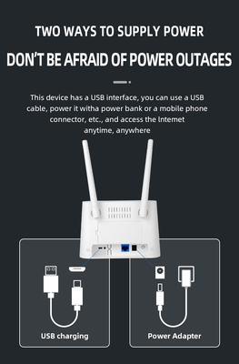 1200mbps LTE Wifi Router Volte 802.11a/b/g/n/ac Wireless Standards