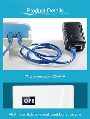 300mbps CAT4 POE Power Wifi Wireless Outdoor CPE SimCard 4G LTE Router For Camera Monitoring
