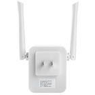 2 Antennas Wall Plug WiFi Extender 1200mbps 4G LTE Signal Booster