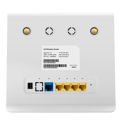 CPE 1200Mbps WiFi Router , Mobile 4G LTE Dual Band Router