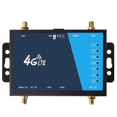 2.4GHz WiFi LTE Router 4 Detachable External Antennas With Sim Card Slot