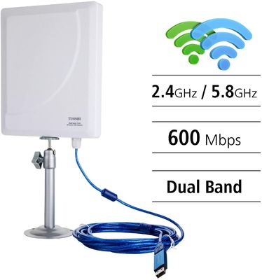 2.4GHz 150mbps Outdoor WiFi Antenna with 1 WAN 4 LAN Interface for High-Standard Needs
