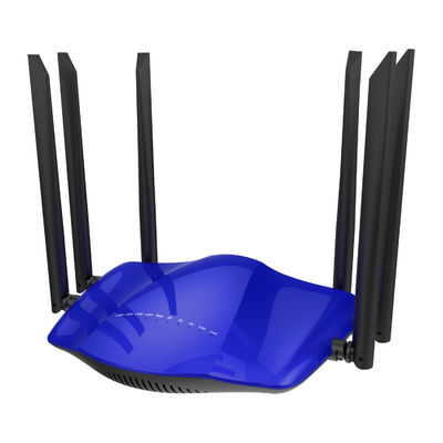 Purple Lan With Sim Card Slot 5G 1200Mbps WiFi Router Dual Band