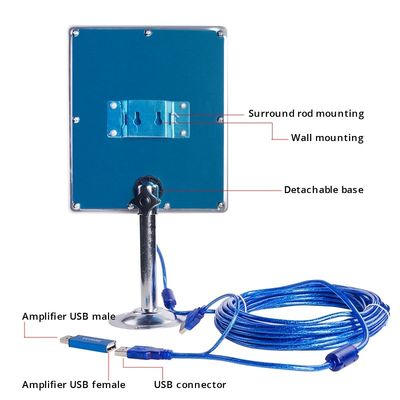 FCC Outdoor WiFi Antenna Wireless Adapter With Usb Port