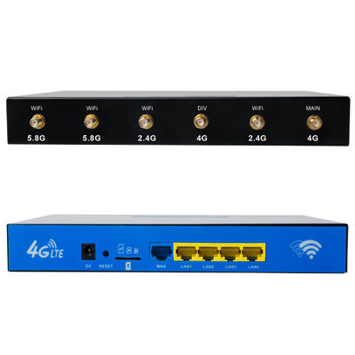 Dual Band 1200Mbps WiFi Router 5dBi Antenna 4G LTE Industrial Router