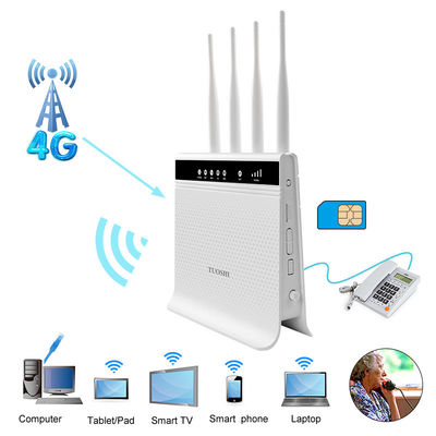 RJ11 Port 4G LTE Volte Router Sim Card Slot Unlocked Mobile Wifi Router