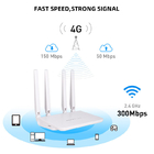 Wireless 300Mbps 3LAN 1WAN Sim Card Modem Router CPE For LED Indicator Display