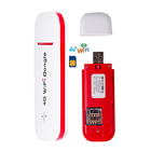100.8Mbps Cat4 4G LTE USB WiFi Modem Hotspot Router For Tablet Car Media