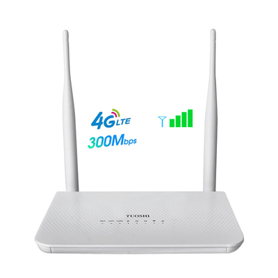 Unlock Wifi 4G LTE Sim Router Cat4 2.4GHz 300mbps With Lan Port