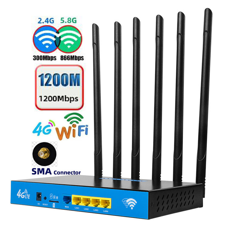 Classroom Router 1200Mbps Dual Band High Power Wireless CPE Industrial Enterprise Class ...