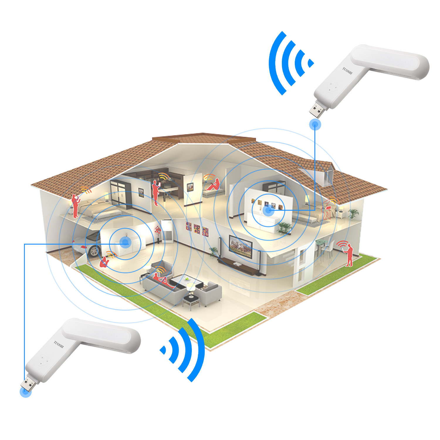 Range Extender Usb For Router 802.11n USB WiFi Range Extender Portable Wifi Repeater With USB Port