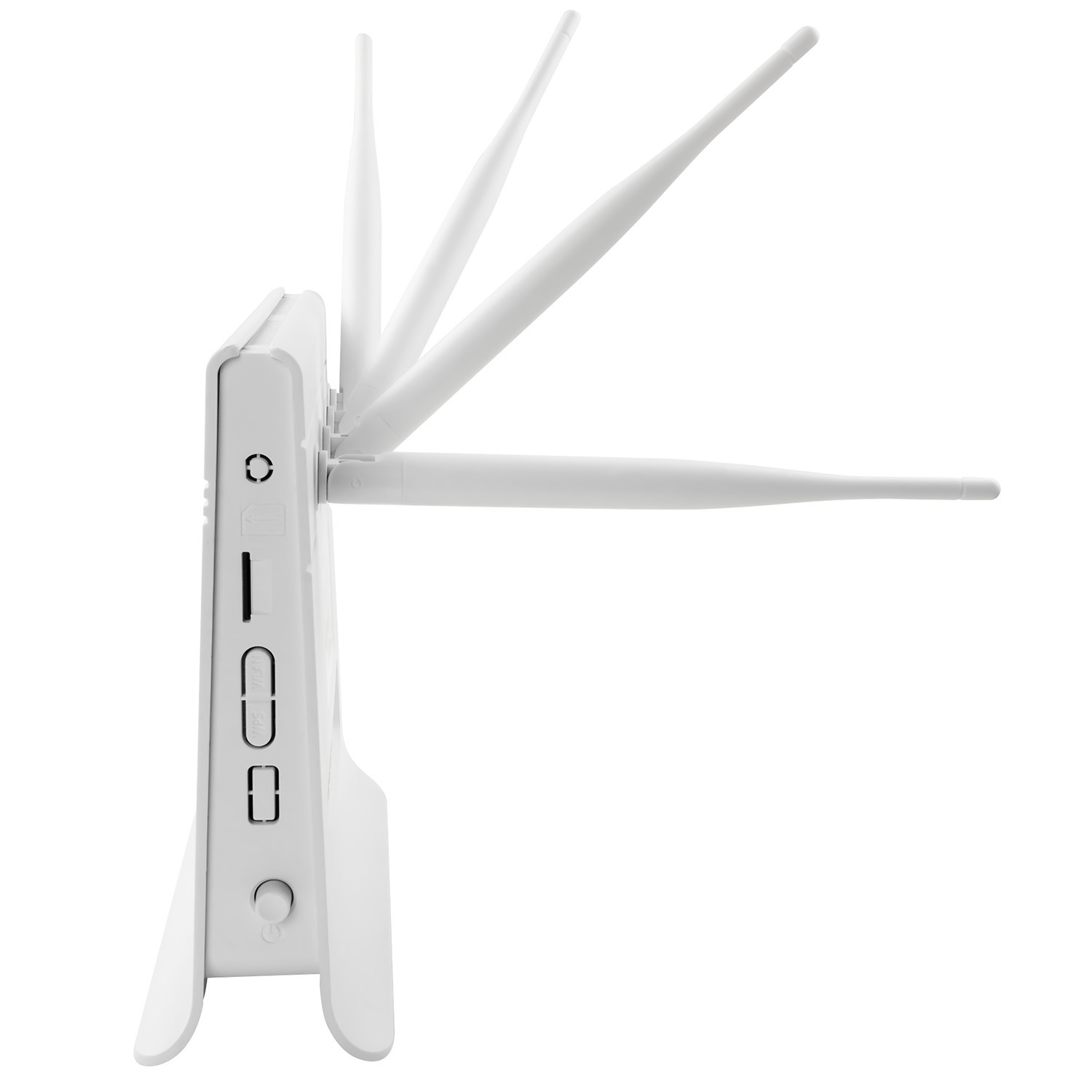 Router with sim card slot clearance