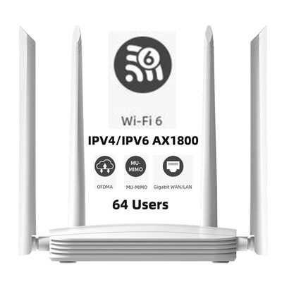 AX1800 Gaming Streaming MU MIMO OFDMA WiFi 6 Router Dual Band Gigabit Wireless CPE