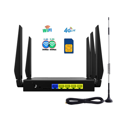 Mobile Unlocked CPE SMA 2.4 5.8G Dual Band Sim 4g Lte Router For Cctv Camera Car