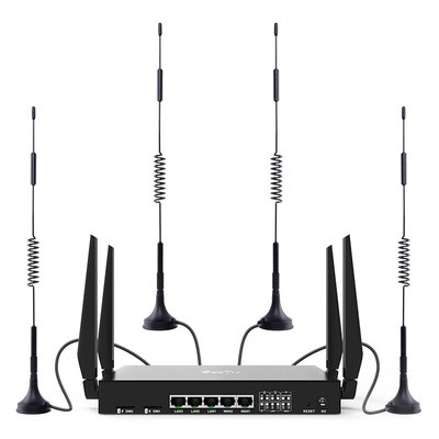 SMA 8 Antenna CPE Multi Sim Card 4g Lte Modem Router Dual Band WAN LAN 1Gbps