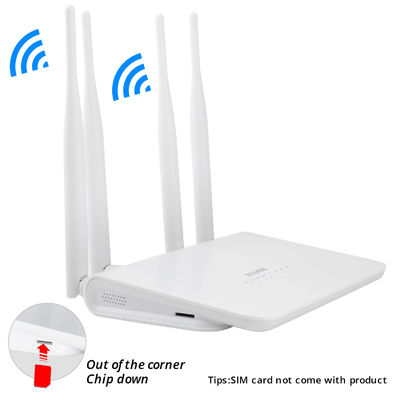 300mbps 4G Router With Sim Slot External Antenna RJ45 Interface