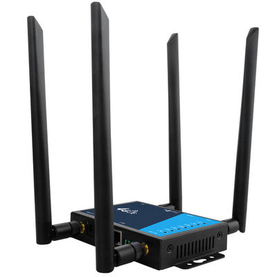Wireless Industrial WiFi LTE Router 4 Detachable Antennas RJ45 Port