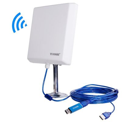 FCC Outdoor WiFi Antenna Wireless Adapter With Usb Port