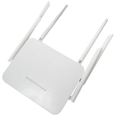 5.8GHz 1200Mbps WiFi Router , White Unlocked Sim Card Router