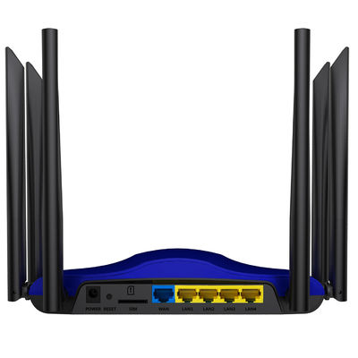 LAN 4G LTE High Speed Indoor Router 1200mbps Dual Band Sim Card Router