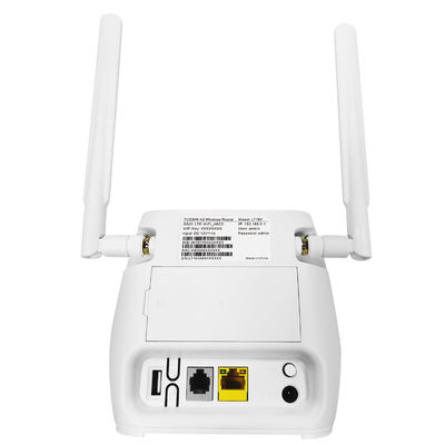 CAT4 LTE Router Volte 2 Antenna Wifi Router With RJ45 Port Sim Card Slot