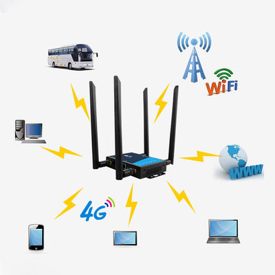 32 Users 4G LTE Router 300Mbps RJ45 Port Wireless Router With Sim Card Slot