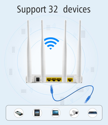 3G 4G LTE FDD TDD CAT4 2.4G 300Mbps WiFi CPE Modem For Home