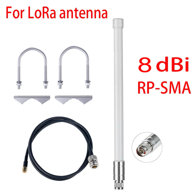 8dBi Helium Hotspot Miner 915MHz 868MHz LoRa Antenna With Coaxial Extension Cable