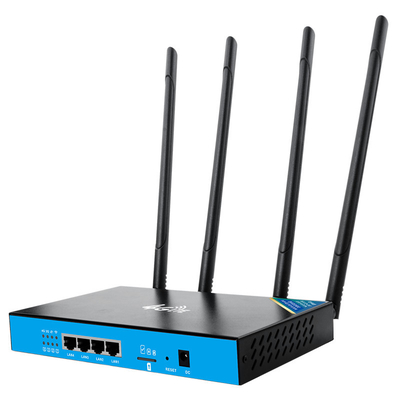 Wifi Chipset 2.4GHz 4G LTE Industrial Router 300Mbps 4G Mobile Router