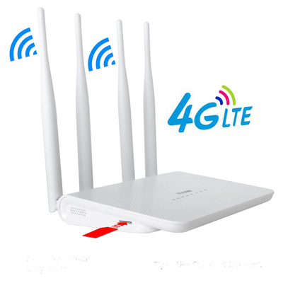 3G 4G LTE Wireless CPE Router 4LAN 2.4G 300Mbps For Home Camera TV LAPTOP